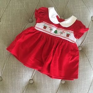 Goodlad baby girl Christmas dress